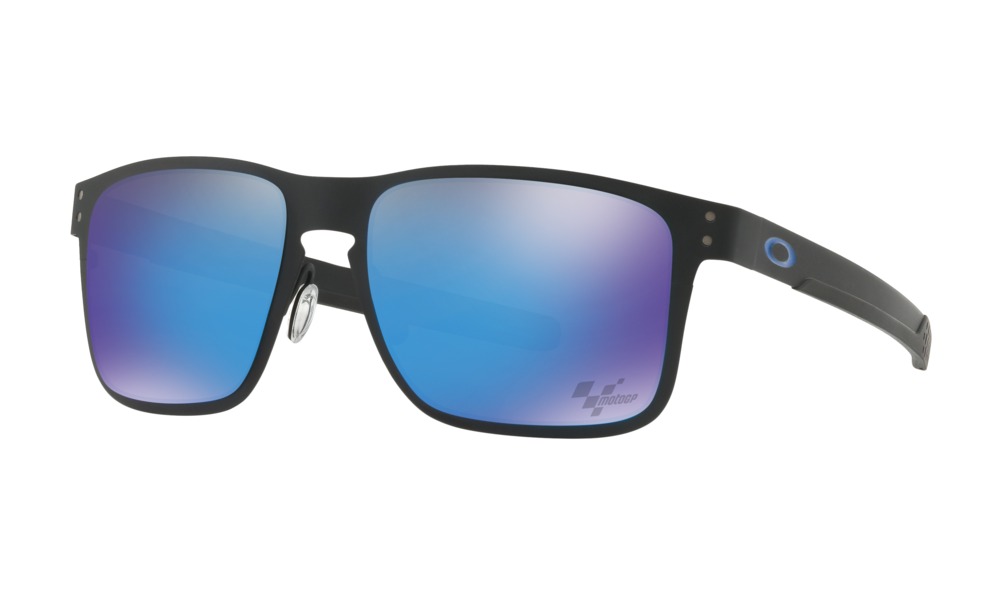 Päikeseprillid OAKLEY Holbrook Metal Moto GP Matte Black Prizm Sapphire 