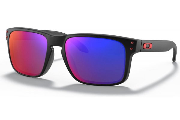 Päikeseprillid OAKLEY Holbrook Matte Black Positive Red Iridium 