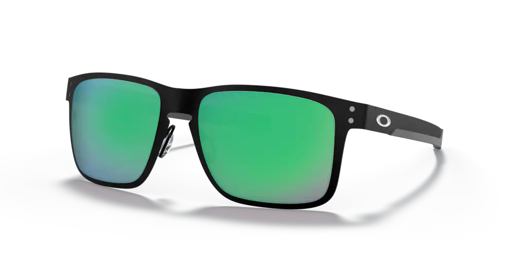 Päikeseprillid OAKLEY Holbrook Metal Matte Black Jade Iridium 