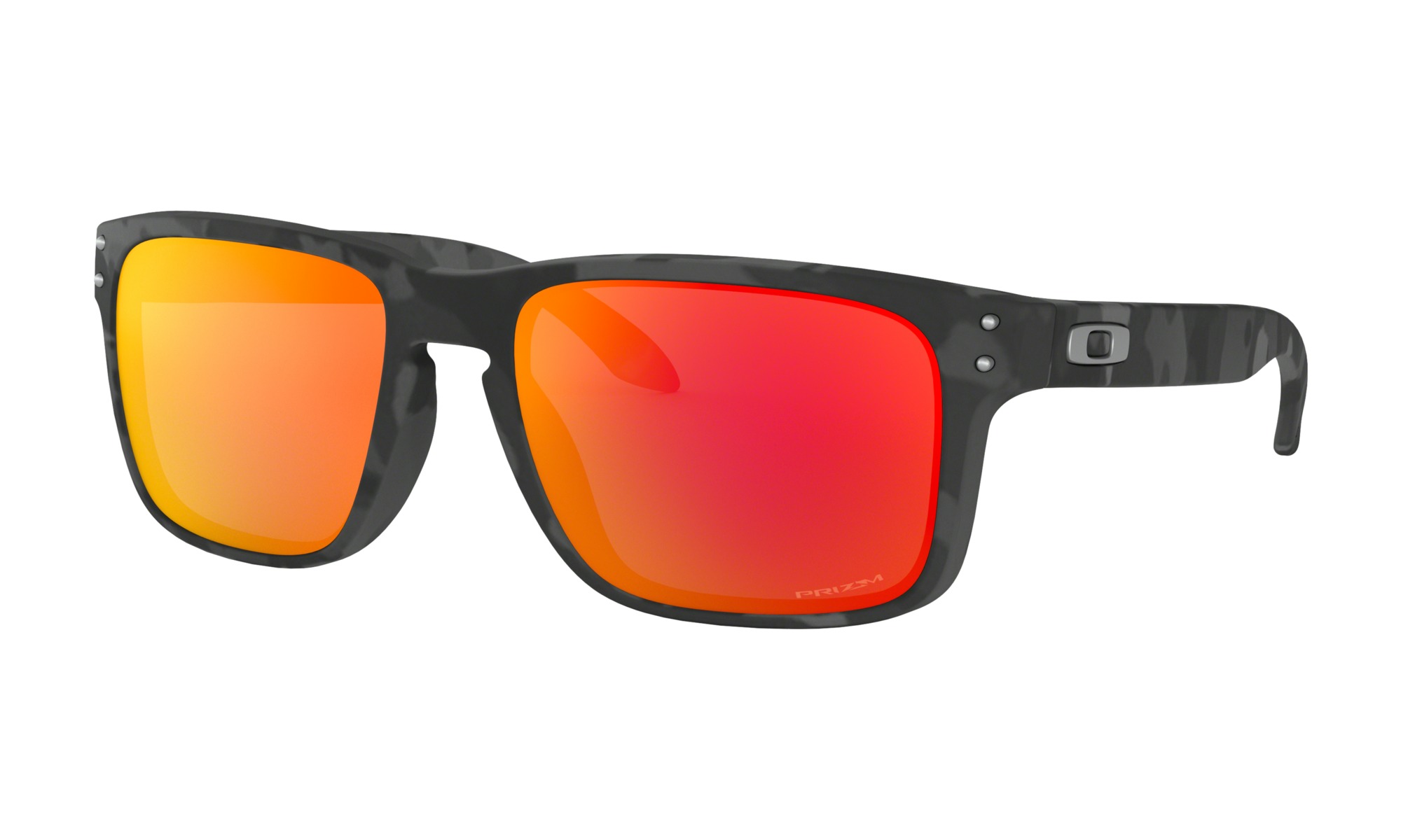 Päikeseprillid OAKLEY Holbrook Black Camo Collection Prizm Ruby 