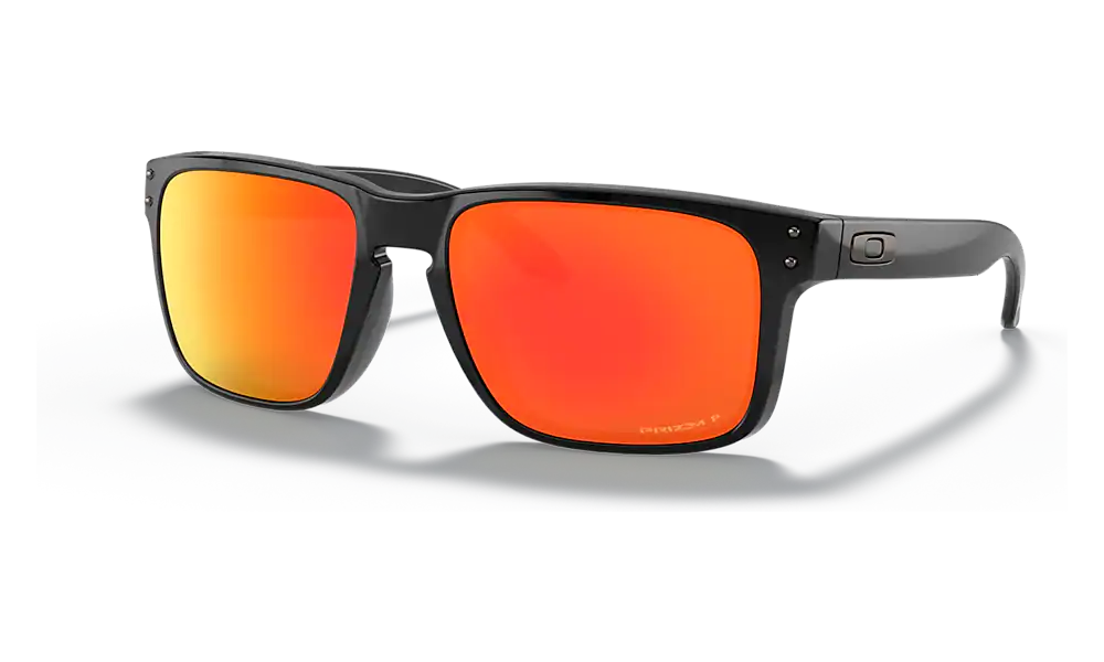 Päikeseprillid OAKLEY Holbrook Polished Black Prizm Ruby Polarized 