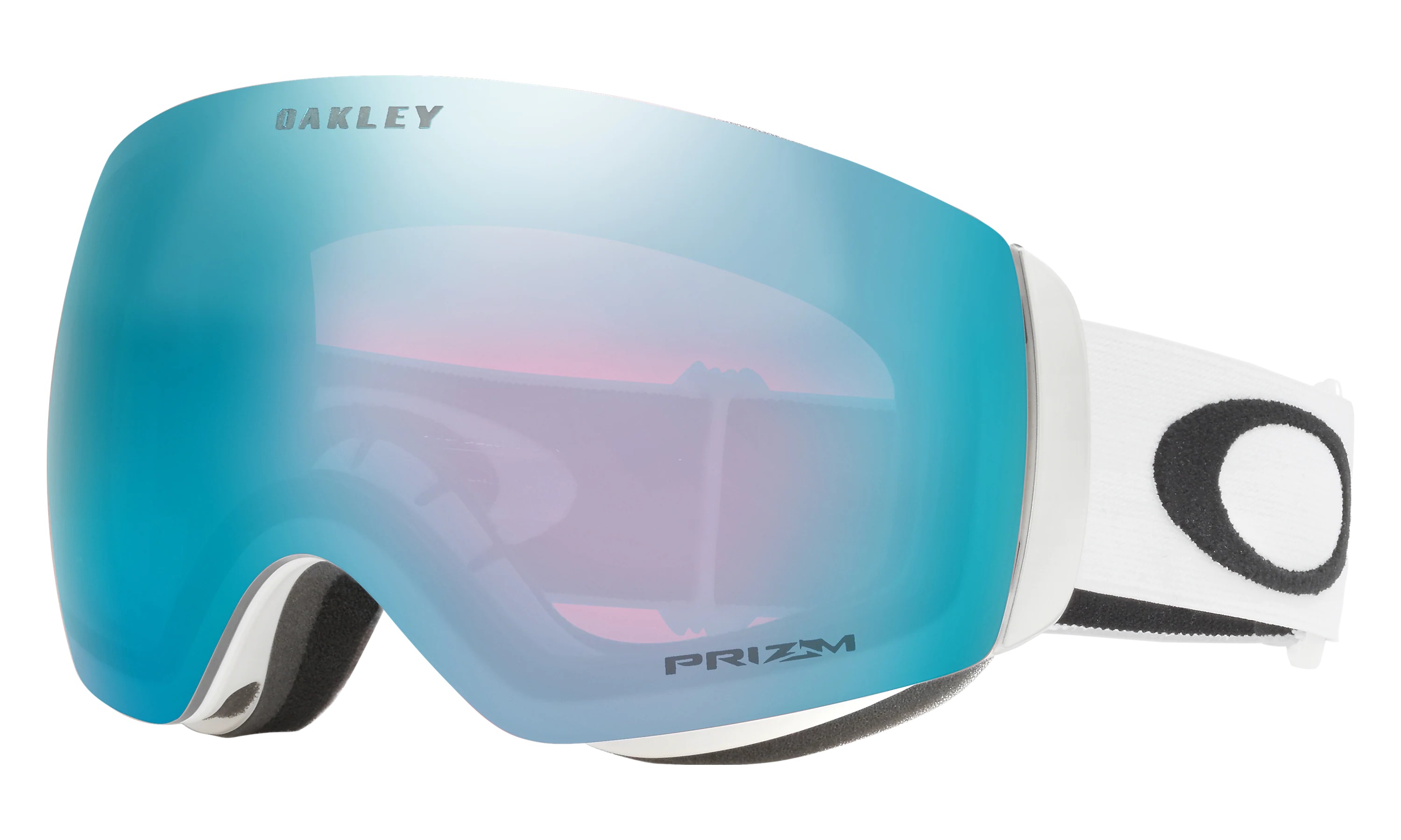 Mäeprillid OAKLEY Flight Deck M Matte White Prizm Snow Sapphire Iridium