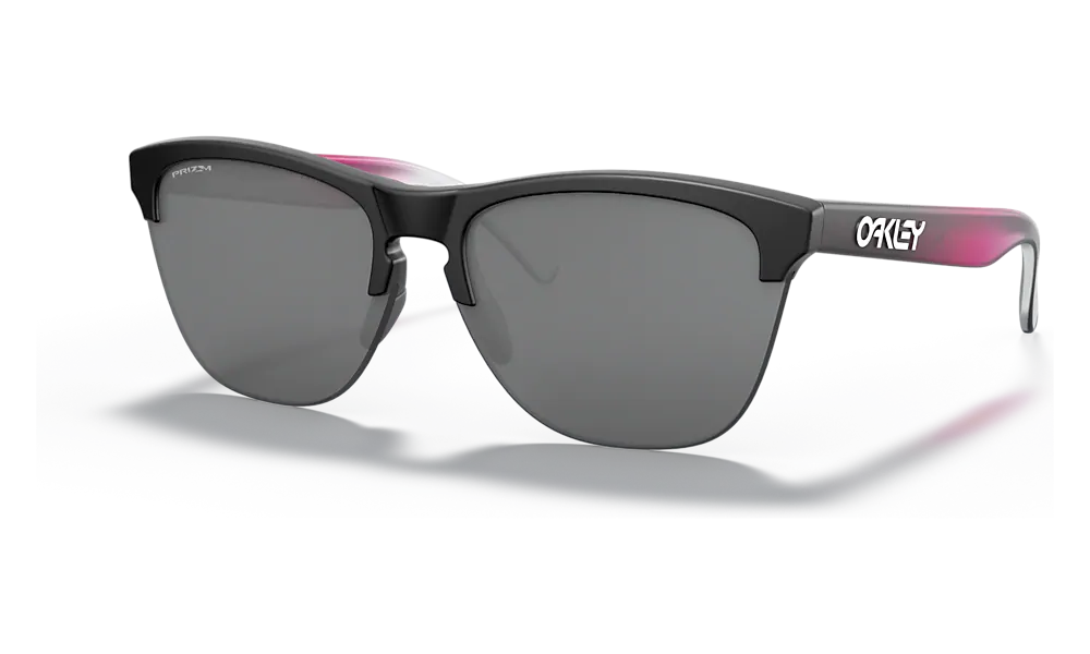 Oakley OO9374-3263 Frogskins Lite Ignite Fade Frame Prizm Black Lens Sunglasses Oakley Sunglasses Frogskins Lite OO9374-3263 Ignite Pink  main image 2