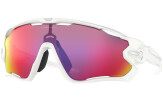 Päikeseprillid OAKLEY Jawbreaker Polished White Prizm Road Polished Pure White Prizm Road