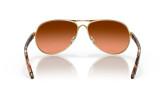 OAKLEY Feedback Роlіѕhеd Gоld Рrіzm Вrоwn Grаdіеnt