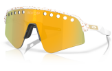 OAKLEY Sutro Lite Sweep Special Ed. "Mathieu Van Der Poel Collection" White splatter Prizm 24k
