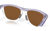 OAKLEY Frogskins Hybrid Matte Lilac/Prizm Clear Prizm Violet