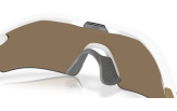 OAKLEY Radar Plate Polished White Prizm 24k Polarized