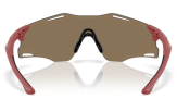 OAKLEY Cybr Zero Matte Iron Red Prizm 24k