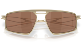 OAKLEY Bushwick Satin Light Gold Prizm Tungsten Polarized