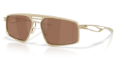 OAKLEY Bushwick Satin Light Gold Prizm Tungsten Polarized
