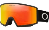 M&auml;eprillid OAKLEY Target Line L Matte Black Fire Iridium