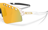 P&auml;ikeseprillid OAKLEY Sutro Lite Sweep erimudelid "Mathieu Van Der Poel Collection" White splatter Prizm 24k