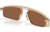 P&auml;ikeseprillid OAKLEY Bushwick Satin Light Gold Prizm Tungsten Polarized