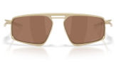 P&auml;ikeseprillid OAKLEY Bushwick Satin Light Gold Prizm Tungsten Polarized