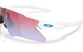 P&auml;ikeseprillid OAKLEY Radar EV Heater Polished White Prizm Snow Sapphire