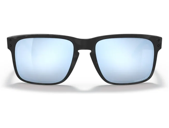 OAKLEY Holbrook Matte Black Camo Prizm Deep Water Polarized