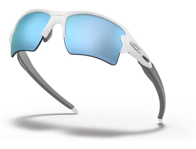 OAKLEY Flak 2.0 XL Polished White Prizm Deep Water Polarized