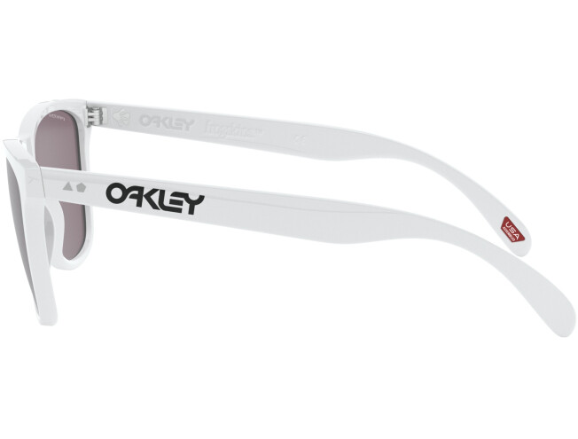 OAKLEY Frogskins 35th Anniversary Polished White Prizm Grey 35th Anniversary Polished White Prizm Grey