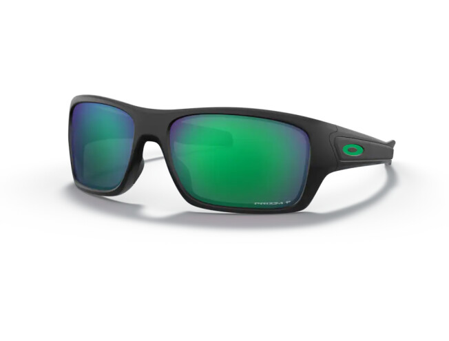 OAKLEY Turbine Matte Black Prizm Jade Polarized