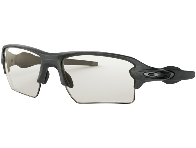 OAKLEY Flak 2.0 XL Steel Clear Black Iridium Photochromic Steel Clear Black Iridium Photochromic