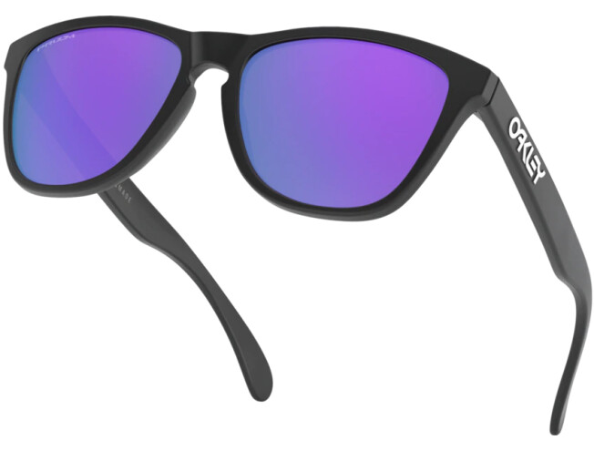 OAKLEY Frogskins Matte Black Prizm Violet Matte Black Prizm Violet