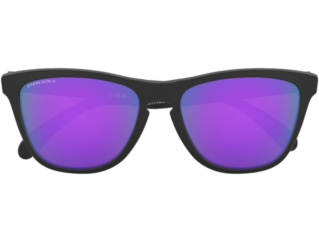 OAKLEY Frogskins Matte Black Prizm Violet Matte Black Prizm Violet