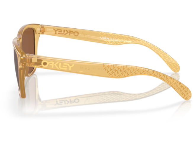 OAKLEY Frogskins XS Kylian Mbappé Light Curry Prizm Tungsten