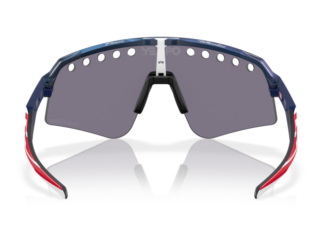 OAKLEY Sutro Lite Sweep Special Ed. "Troy Lee Designs Collection" Blue Colorshift Prizm Grey