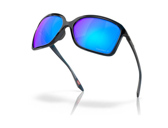 Päikeseprillid OAKLEY WILDRYE Polished Transparent Poseidon Prizm Sapphire Polarized Transparent Poseidon Prizm Sapphire Polarized