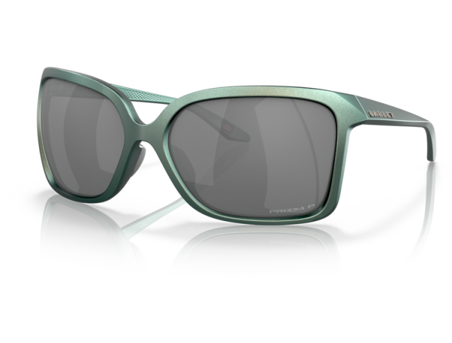 OAKLEY Wildrye Matte Silver/Blue Colorshift Prizm Black Polarized