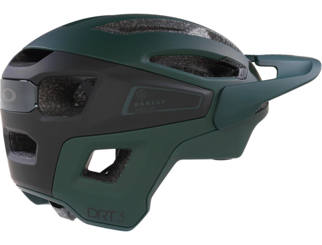 Jalgrattakiiver OAKLEY DRT3 Matte Black/Brushed Metal, S Hunter Green/Satin Black L