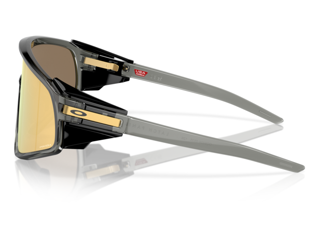 P&auml;ikeseprillid OAKLEY Latch Panel Grey Smoke Prizm 24k