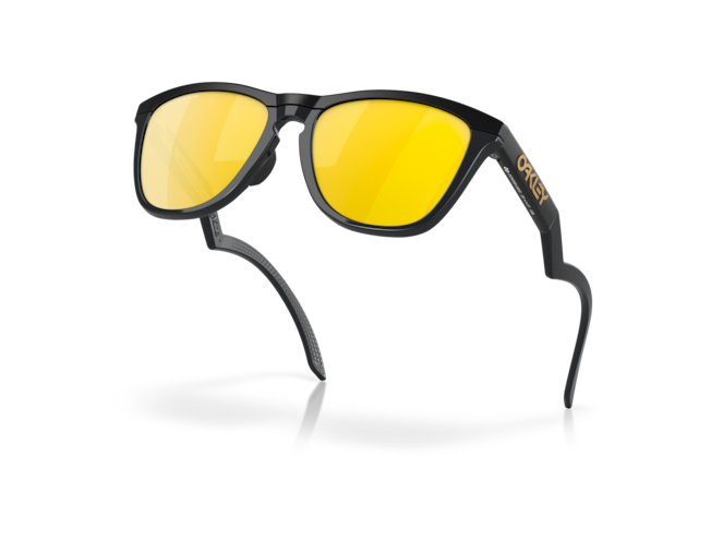 OAKLEY Frogskins Hybrid Matte Black Prizm 24k Polarized