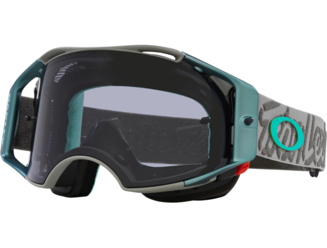 OAKLEY Airbrake MTB Troy Lee Tactical Green Light Grey