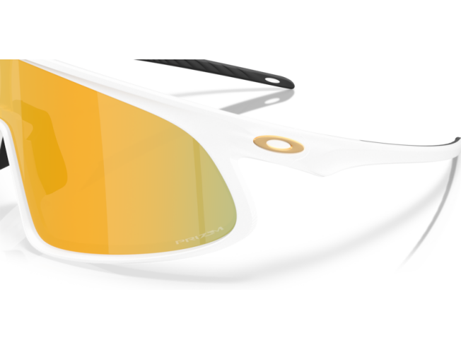 OAKLEY RSLV Matte White Prizm 24k
