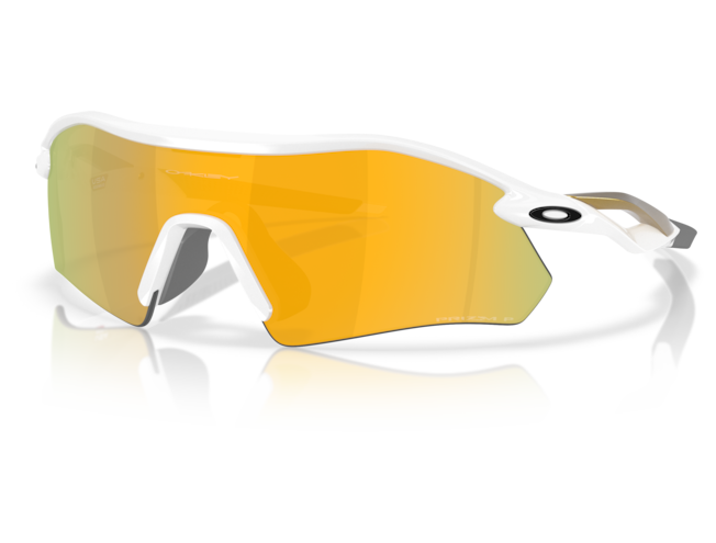 OAKLEY Radar Plate Polished White Prizm 24k Polarized