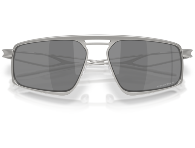 OAKLEY Bushwick Satin Chrome Prizm Black Polarized