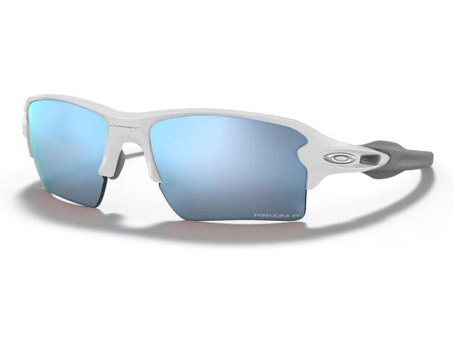 Päikeseprillid OAKLEY Flak 2.0 XL Polished White Prizm Deep Water Polarized Polished White Prizm Deep Water Polarized