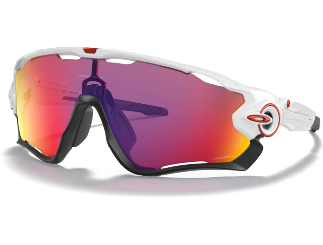 Päikeseprillid OAKLEY Jawbreaker Polished White Prizm Road Polished White Prizm Road