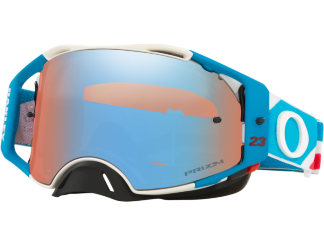 Krossiprillid OAKLEY Airbrake MX Blue Prizm MX Sapphire Iridium Blue Prizm MX Sapphire Iridium