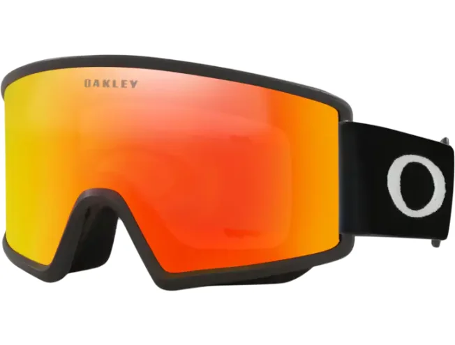 M&auml;eprillid OAKLEY Target Line L Matte Black Fire Iridium