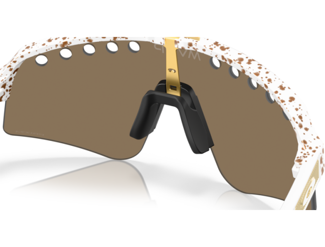 P&auml;ikeseprillid OAKLEY Sutro Lite Sweep erimudelid "Mathieu Van Der Poel Collection" White splatter Prizm 24k
