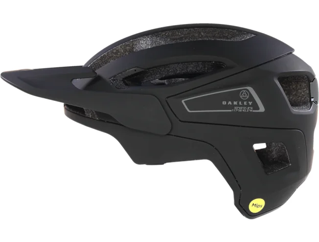 Jalgrattakiiver OAKLEY DRT3 Matte Black/Brushed Metal S