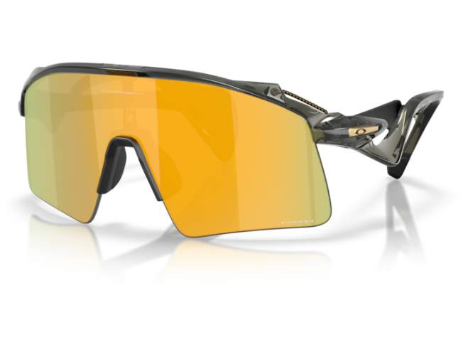 Päikeseprillid Oakley Stunt Wing Grey Smoke Prizm 24k
