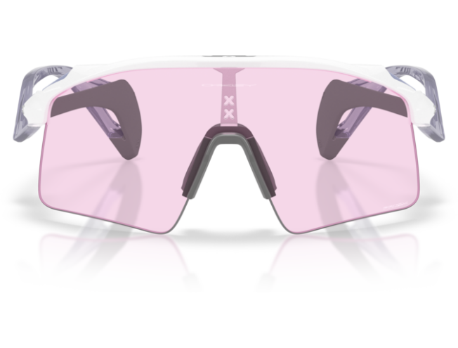 Päikeseprillid Oakley Stunt Wing Polished White Prizm Low Light