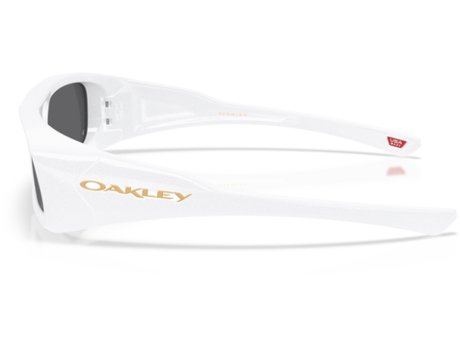 Päikeseprillid Oakley Permian Pearlized White Prizm Black