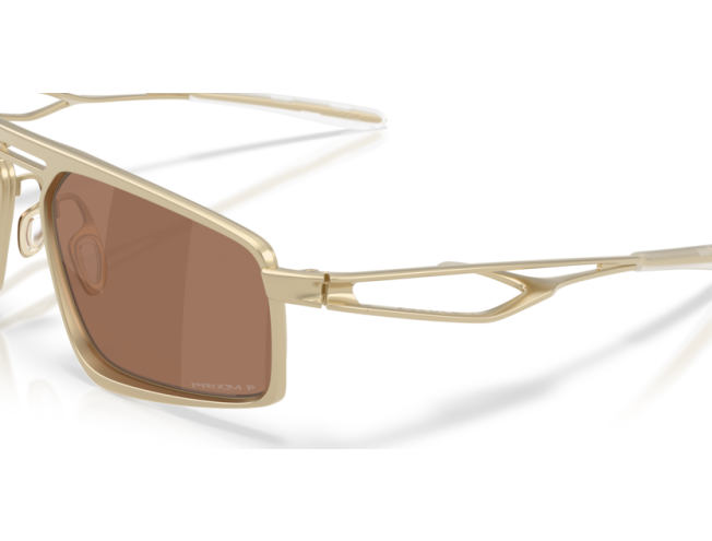 P&auml;ikeseprillid OAKLEY Bushwick Satin Light Gold Prizm Tungsten Polarized