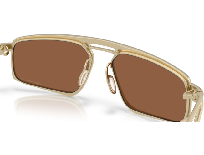 P&auml;ikeseprillid OAKLEY Bushwick Satin Light Gold Prizm Tungsten Polarized
