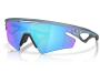 OAKLEY Sphaera Slash Matte Transparent Stonewash Prizm Sapphire Polarized